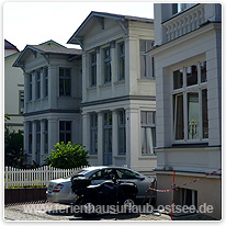 Bäderarchitektur in Ahlbeck ostsee, hotel, ahlbeck