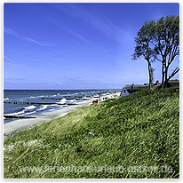 Am Ostsee-Strand bei Ahrenshoop