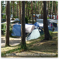 camping, darss, ostsee