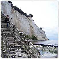 moen, klippen, ostsee, insel, daenemark, strand