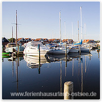 Yachthafen auf Fejø fejoe, insel, ostsee, boote