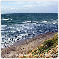 Stürmische Ostsee heidkate, strand, ostsee