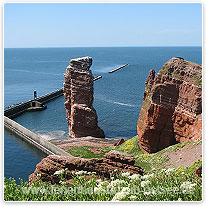 helgoland, insel, nordsee, felsen