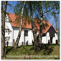 kirche, insel, hiddensee