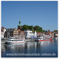 Der Hafen von Kappeln kappeln, hafen, ostsee