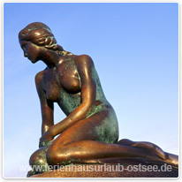Die kleine Meerjungfrau meerjungfrau, kopenhagen, daenemark