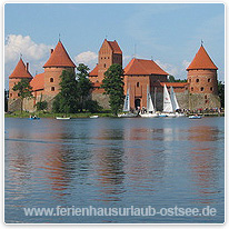 litauen, burg, trakai