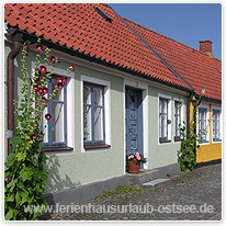 Häuser in Simrishamn simrishamn, ostsee, schweden