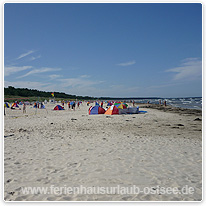 Am Strand von Trassenheide strand, ostsee, usedom, trassenheide