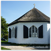 vitt, kirche, ruegen