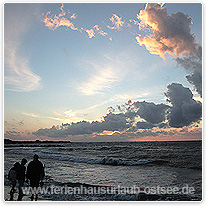 Abendstimmung an der Ostsee wendtorf, strand, ostsee