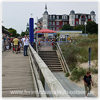 ostsee, zinnowitz, strand, seebruecke